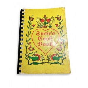 Susie's Cook Book 1970s PA Dutch Family Recipes Clemens Hatfield Packing History